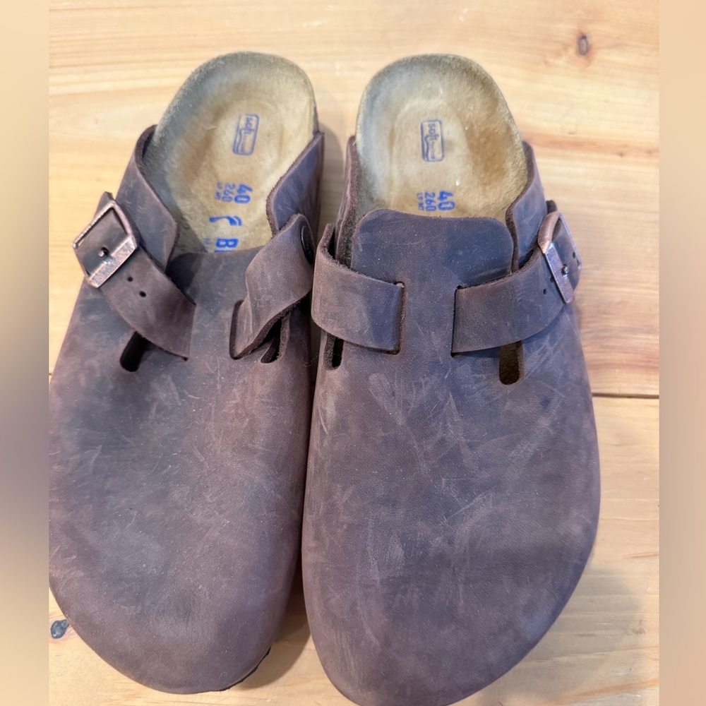 Birkenstock Boston Oiled Leather